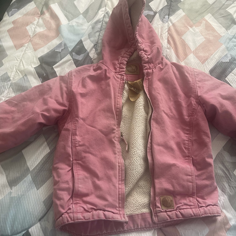 Berne girls Sherpa- lined hooded jacket